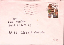 1996-ACCADEMIA G.D.F. Lire 750 Isolato Su Busta - 1991-00: Storia Postale