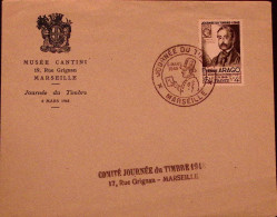 1948-Francia FRANCE Etienne Arago, Giorn. Francobollo (794) Fdc - ....-1949