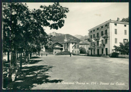 Cuneo San Damiano Macra Piazza Dei Caduti Foto FG Cartolina MZ1922 - Cuneo