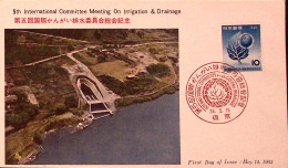 1963-Giappone NIPPON Congr. Comitato Irrigazione Fdc - FDC