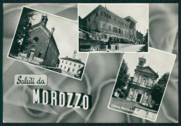 Cuneo Morozzo Saluti Da Foto FG Cartolina MZ1952 - Cuneo