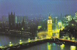 AK 214673 ENGLAND - London - Big Ben And Westminter Bridge - Sonstige & Ohne Zuordnung