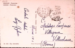 1950-MERANO Panorama Viaggiata (23.1) Francobollo Caduto - Bolzano (Bozen)