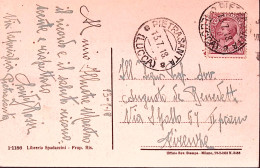1918-PIETRASANTA, Valdicastello, Casa Carducci, Viaggiata (13,7,18) - Lucca