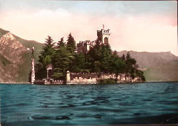 1957-LAGO SEBINO Isola Di Loreto Viaggiata Riva Di Solto (20.8) Francobollo Cadu - Bergamo