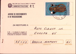 1995-Universita' Di Siena (1952) Isolato Su Avviso Ricevimento. - 1991-00: Marcofilia