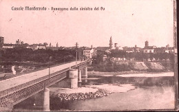 1919-CASALE MONFERRATO, Panorama Dalla Sinistra Del Po, Viaggiata (10.5) - Alessandria