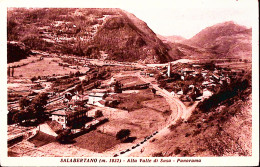 1958-SALABERTANO Alta Valle Di Susa Panorama Viaggiata Affrancata Italia Lavoro  - Altri & Non Classificati