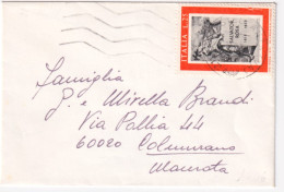 1973-SALVATOR ROSA (1206) Isolato Su Biglietto Visita - 1971-80: Storia Postale