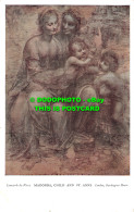 R493618 London. Burlington House. Madonna. Child And St. Anne. Medici Society. N - Sonstige & Ohne Zuordnung