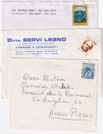 1972-DIVINA COMMEDIA, G.B. ALBERTI, PEROSI, DON ORIONE E IDROLOGICO Isolati Su 5 - 1971-80: Storia Postale