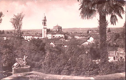 1943-TRADATE Panorama Cartolina Viaggiata Tonda R. AEROPORTO 112/P.M. 3200 E Pos - 1939-45