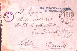 1943-Posta Militare/n. 226 C.2 (30.8.43) Su Busta - Storia Postale