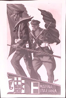 1940circa-MARINA ITALIANA Cartolina Propagandistica Nuova - Patriottiche