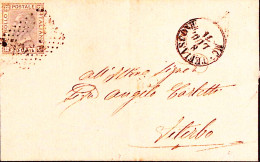 1871-MONTEFIASCONE C.2 (8.7) + Punti Su Soprascritta Affr. C.20 (L26) - Storia Postale