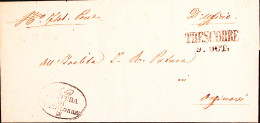 1855-LOMBARDO VENETO Trescorre SD (9.10) Su Piego - Lombardo-Veneto