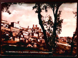 1951-SAN MARINO Panorama Da Chiesanuova Viaggiata Affrancata Paesaggi Lire 10 - Storia Postale