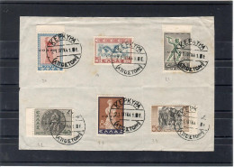 Italia / Corfu' 1941 Mitologia Greca N.19/24 US. Su Carta - Korfu