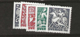 1981 MNH Sweden Mi 1135-39 Postfris** - Neufs