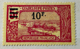 Guadeloupe YT N° 97 Neuf* Signé RP - Unused Stamps