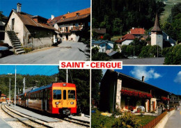 13921160 Saint-Cergue_Nyon_Suisse Ancienne Forge L’eglise Le Train Nyon Saint Ce - Autres & Non Classés