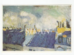 Postal Picasso, Blue Roofs, Impresa En Bandury Inglaterra - Pittura & Quadri