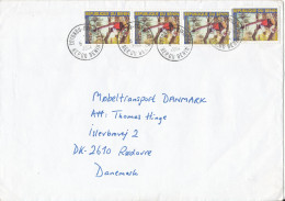 Benin Cover Sent To Denmark 6-1-2004 Topic Stamps Big Size Cover - Benin - Dahomey (1960-...)
