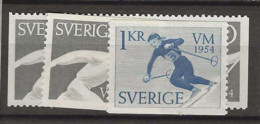 1954 MNH Sweden, Mi 288-89 Postfris** - Nuovi