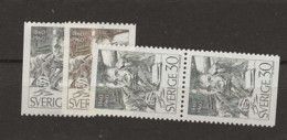 1960 MNH Sweden, Mi 455-56 Postfris** - Ongebruikt