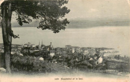 13920721 Neuchatel_NE Panorama Et Le Lac - Autres & Non Classés