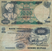 Indonesia / 1.000 Rupiah / 1975 / P-113(a) / FI - Indonésie