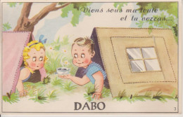 57 - DABO - CARTE A SYSTEME - Dabo