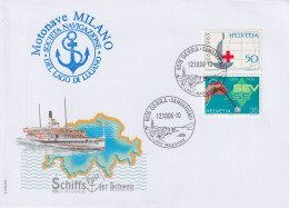 Sonderbrief  "Schiffspost Motonave Milano, Soc.Nav. Lago Maggiore"  Gerra       2006 - Cartas & Documentos