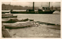 13920264 Geneve_GE Le Lac Gele Fevrier 1929 - Other & Unclassified