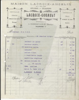 72, Bonnétable, Epicerie Salaisons, Lacroix - Gouault, 1913. - 1900 – 1949