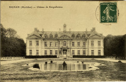 CPA BIGNAN (Morbihan) - Château De Kerguéhennec - Other & Unclassified