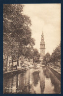 Amsterdam. Groeneburgwal. Canal Qui Relie Raamgracht Et L'Amstel. Eglise Du Sud (1611). Quartier Des Tisserands. - Amsterdam