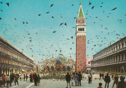 U6082 Venezia - Volo Di Piccioni In Piazza San Marco / Viaggiata 1970 - Venezia (Venedig)