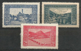 Bosnia Bosnien K.u.K. Austria Hungary Mi.61/63 Complete Set MH / * 1912 - Bosnia Erzegovina