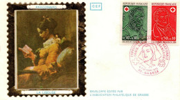 *Enveloppe Souvenir - Exposition Philatélique Nationale Croix-Rouge - GRASSE (06) - Cruz Roja