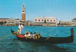 U6085 Venezia - Panorama Del Bacino Di San Marco - Gondola Gondole / Non Viaggiata - Venezia