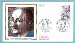 FDC France 1988 - Jean Monnet - YT 2533 - 16 Cognac - 1980-1989