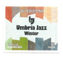 (REPUBBLICA ITALIANA) 2023, UMBRIA JAZZ WINTER - 1 Francobollo Nuovo MNH - 2021-...: Nieuw/plakker