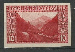 Bosnia Bosnien K.u.K. Austria Hungary Probe Mi.34PU VIII Imperforated Proof MNG / (*) 1906 - Bosnië En Herzegovina