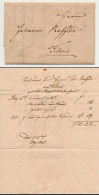 SCHWEIZ VORPHILA-BRIEF 1842 FIDERIS X5A8952 - ...-1845 Precursores