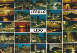 U6093 Saluti Da Jesolo Lido (Venezia) - Panorama Vedute Multipla / Viaggiata 1982 - Autres & Non Classés