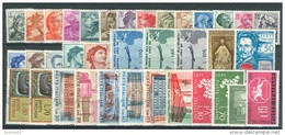 ITALIA REPUBBLICA - 1961 - Annata Completa - 36 Valori - Complete Year - ** MNH/VF - Années Complètes