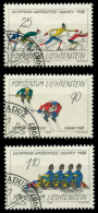LIECHTENSTEIN 1987 Nr 934-936 Gestempelt SB49F02 - Used Stamps