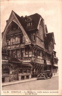 25-4-2024 (3 Z 1) VERY OLD - B/w - Etretat Old House "Rôtisserie" - Etretat