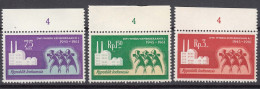 Indonesia 1961 Mi#304-306 Mint Never Hinged - Indonesië